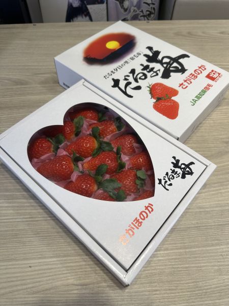 [馨香甘甜]日本高知達摩愛心草莓 日本高知達摩愛心草莓