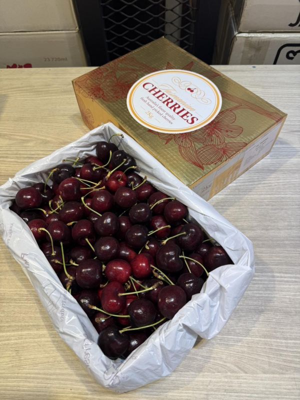 [甘甜濃郁幾乎不酸]澳洲金三花塔斯馬尼亞櫻桃 澳洲金三花踏塔斯馬尼亞櫻桃