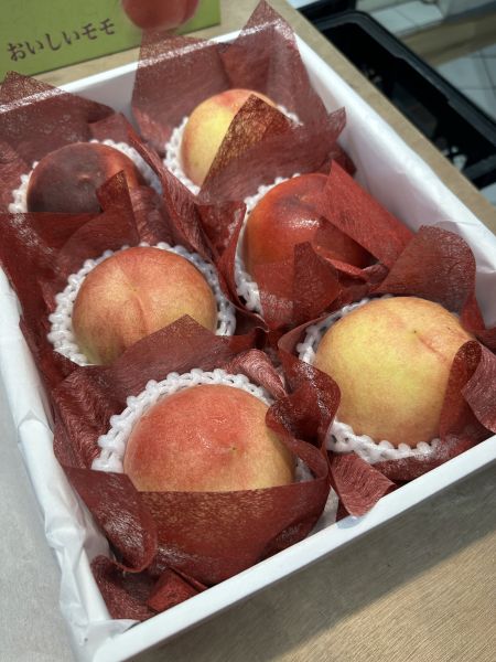 [甘甜多汁][禮盒式6入]美國加州粉紅公主水蜜桃 
