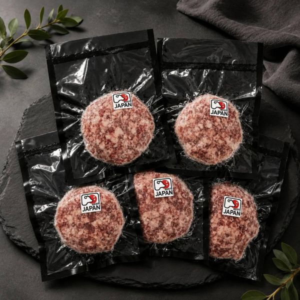（嚴選牛肉鮮嫩入味）日本A5和牛手打漢堡肉 肉