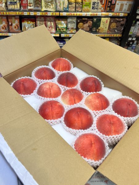 [送禮首選極緻香甜][整箱]日本山梨春日居水蜜桃 春日居のもも かすがいのもも 