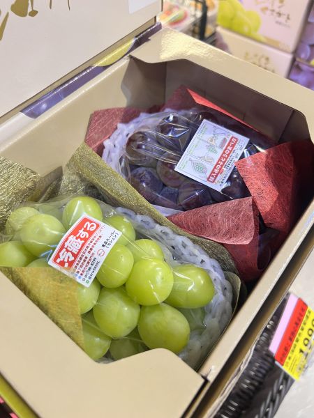 [當季名品甘甜無籽]日本葡萄禮盒 麝香葡萄 貓眼葡萄 