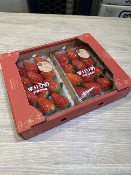 [甘甜香氣十足]日本和歌山瑪莉姬草莓 日本和歌山瑪莉姬草莓