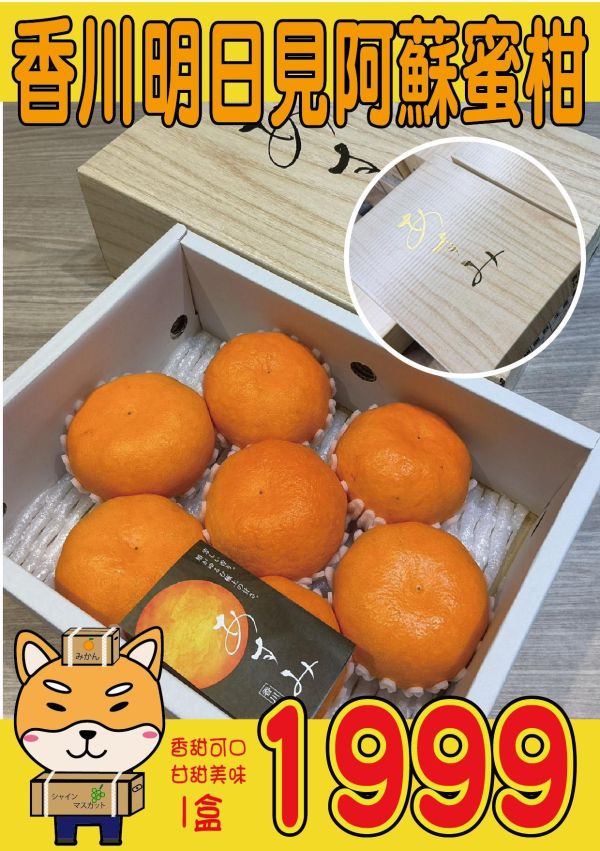 [甘甜香氣十足]日本香川明日見阿蘇蜜柑 日本香川明日見阿蘇蜜柑