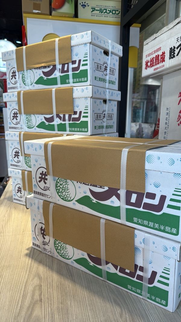 [綿軟香甜風味濃郁]日本愛知縣產青肉哈密瓜 日本愛知縣產青肉哈密瓜