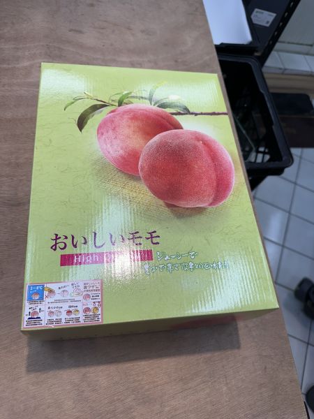 [甘甜多汁][禮盒式6入]美國加州粉紅公主水蜜桃 