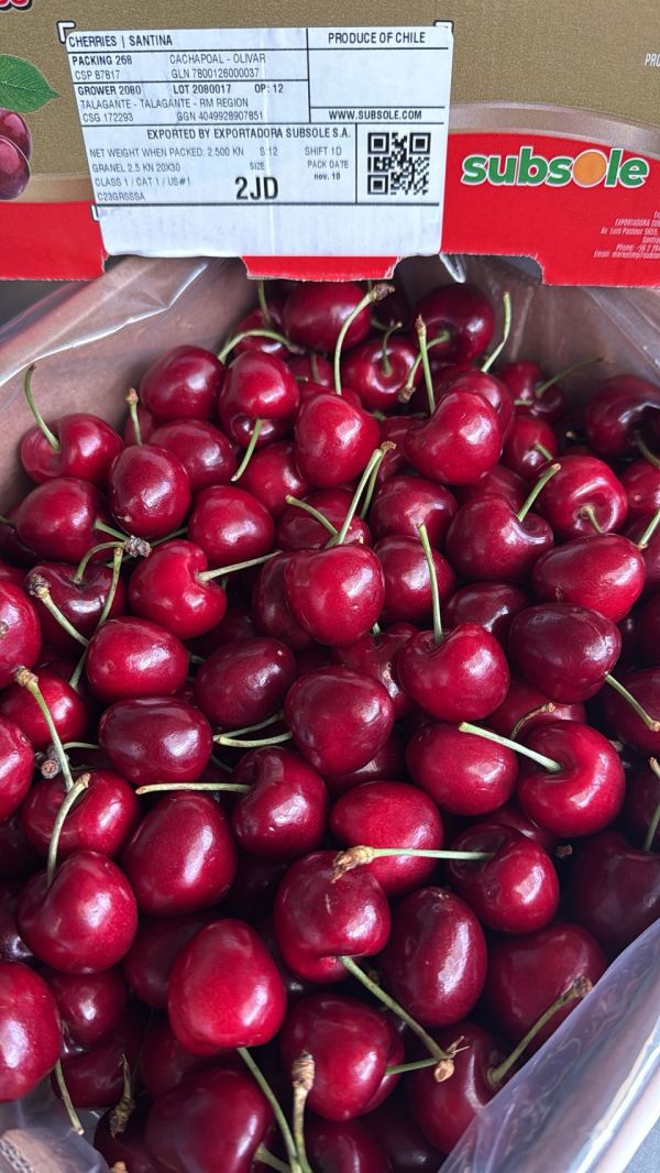 [甜酸濃郁]智利空運櫻桃 智利空運櫻桃