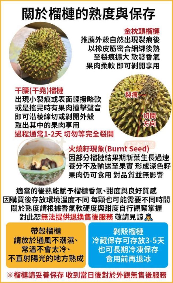 [奶香果肉飽滿]越南干堯榴槤果肉 越南干堯榴槤果肉