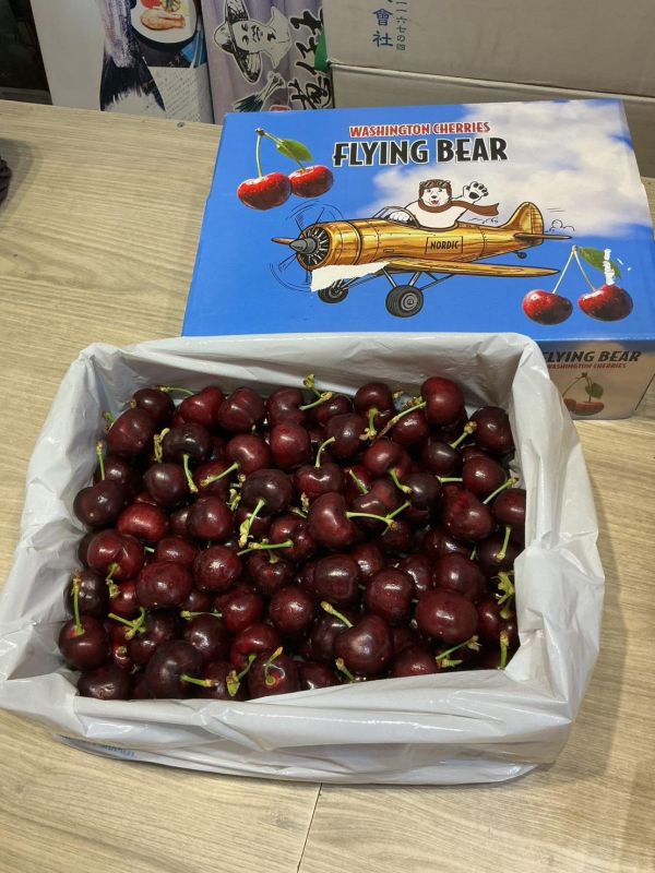 [甘甜濃郁][2.5kg原裝箱]美國華盛頓空運櫻桃原裝箱 美國華盛頓空運北極熊櫻桃原裝箱