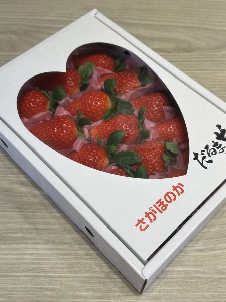 [馨香甘甜]日本高知達摩愛心草莓 日本高知達摩愛心草莓