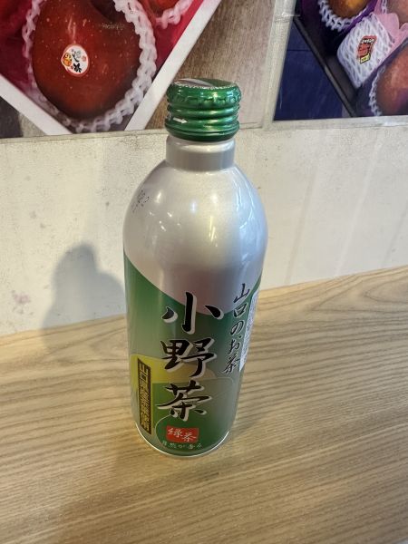 [無加糖更清爽]日本山口小野綠茶490ml 山口小野茶