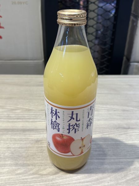 [天然蘋果甜酸感]青森丸榨林檎蘋果汁 蘋果原汁 日本青森蘋果汁 蘋果汁,青森蘋果汁,日本蘋果汁