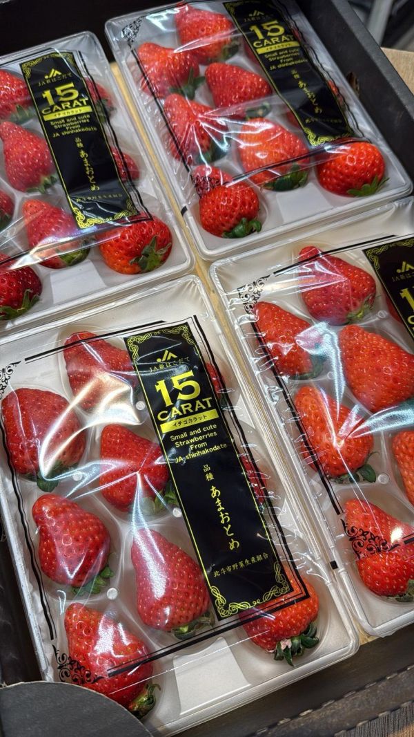 [馨香甘甜]日本北海道甜心乙女草莓 日本北海道甜心乙女草莓