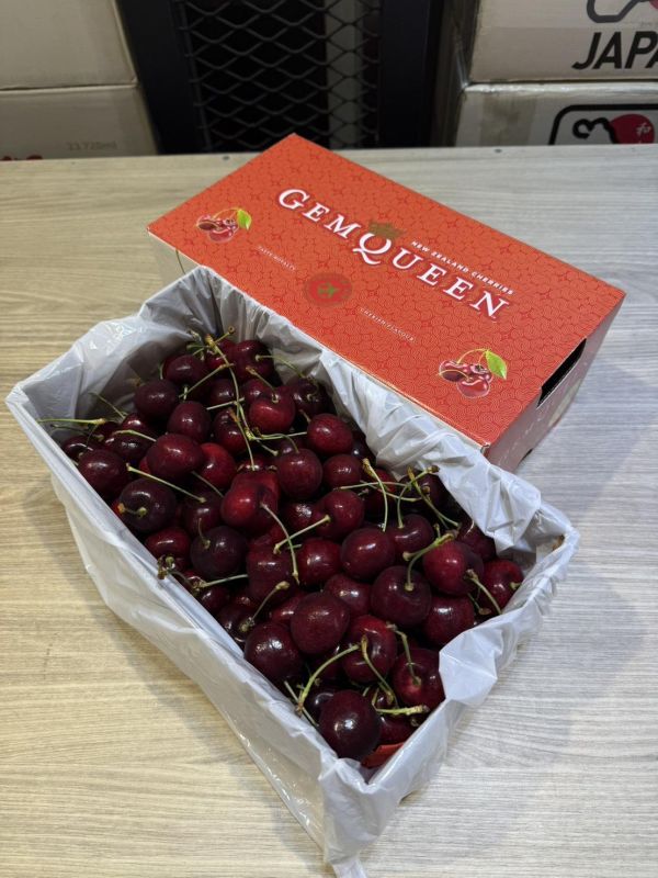 [甘甜濃郁幾乎不酸]紐西蘭空運GEMQUEEN櫻桃 紐西蘭空運GEMQUEEN櫻桃
