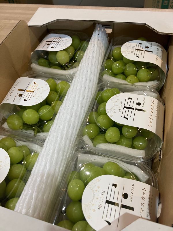 [甘甜不澀香氣豐富]極旬山梨頂級麝香葡萄 極旬山梨頂級麝香葡萄