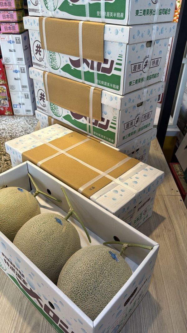 [綿軟香甜風味濃郁]日本愛知縣產青肉哈密瓜 日本愛知縣產青肉哈密瓜