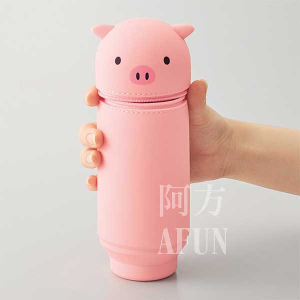 PuniLabo 直立文具袋 阿柴 日系文具,萌系文具,可愛風文具,立式筆袋,小包推薦,文具控必備
