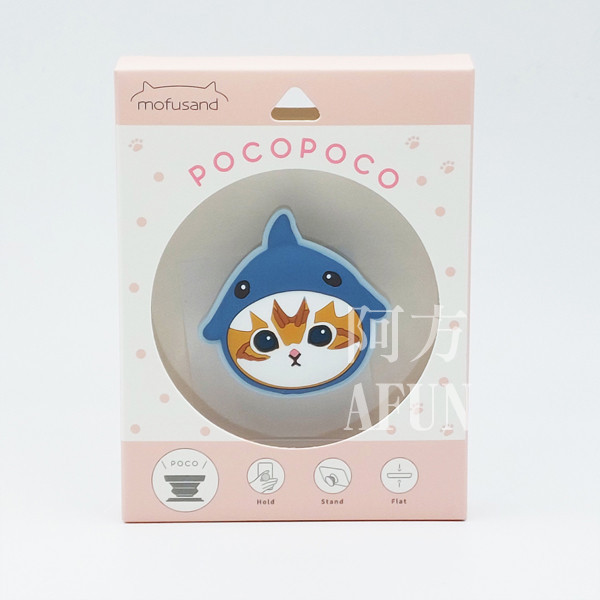 貓福珊迪 立體 POCOPOCO 鯊魚貓 貓福珊迪,POCOPOCO,手機架,貓咪手機架,可愛手機支架,正版 POCOPOCO,貓奴必備,立體手機架,可愛手機配件,療癒系周邊,貓咪周邊商品,貓奴專屬,貓咪造型手機架,貓咪擺件,3D 立體手機架