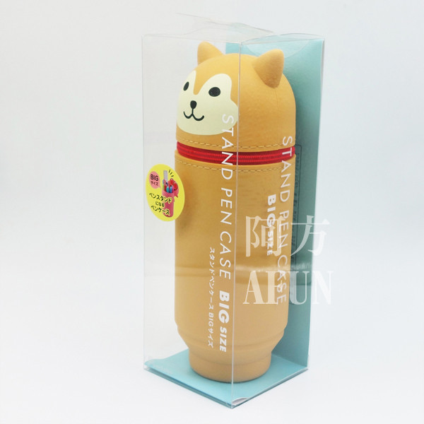 PuniLabo 直立文具袋 阿柴 日系文具,萌系文具,可愛風文具,立式筆袋,小包推薦,文具控必備