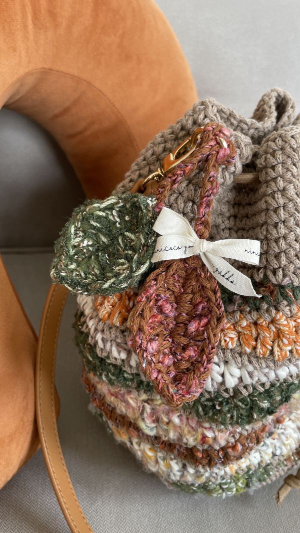 現貨 秋浪束口包 大地橘綠色 