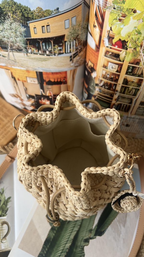 現貨 厚實感紙線編織包 