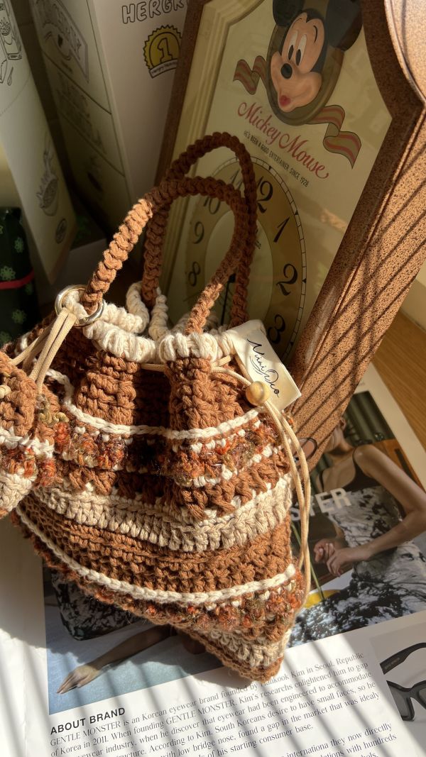 現貨 薑餅人小手提 附吊飾小包 