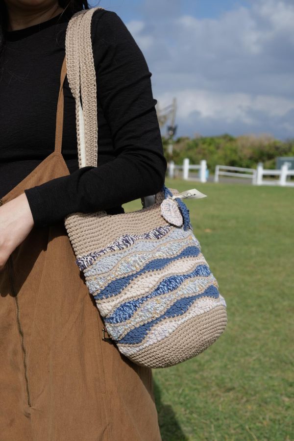 現貨 加大版秋浪包 日本藍 