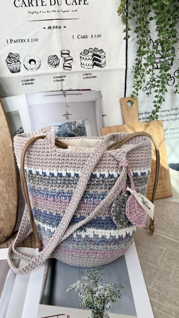 現貨 繡球花園肩背包 