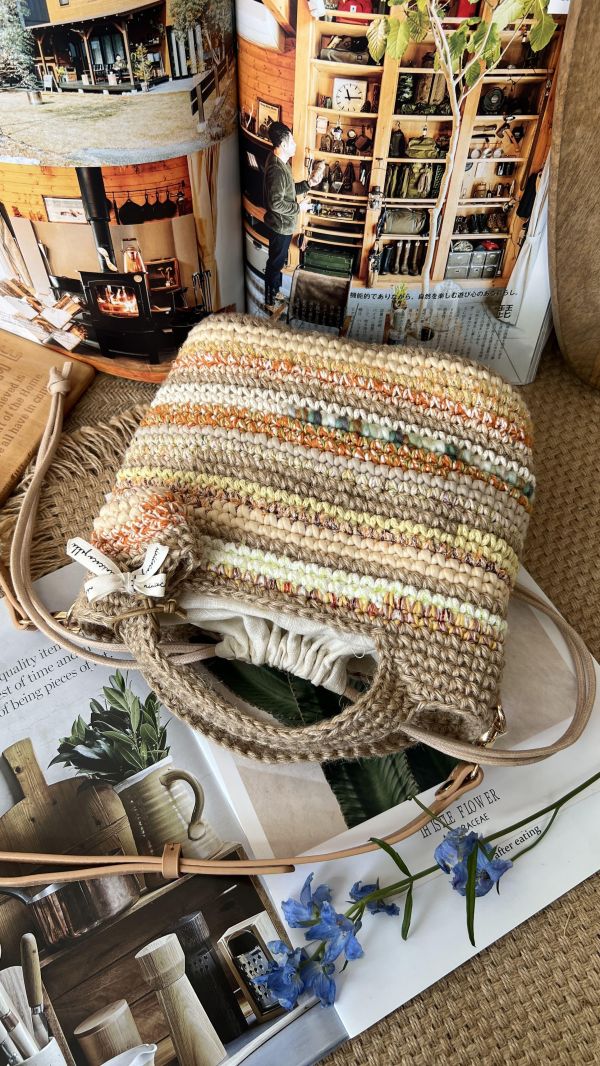 現貨 流浪便當袋 柳橙氣泡 