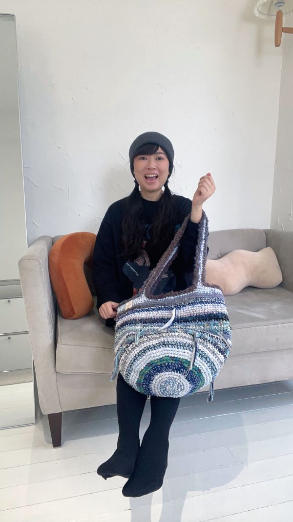 現貨 大泡泡流浪包 藍灰色系 