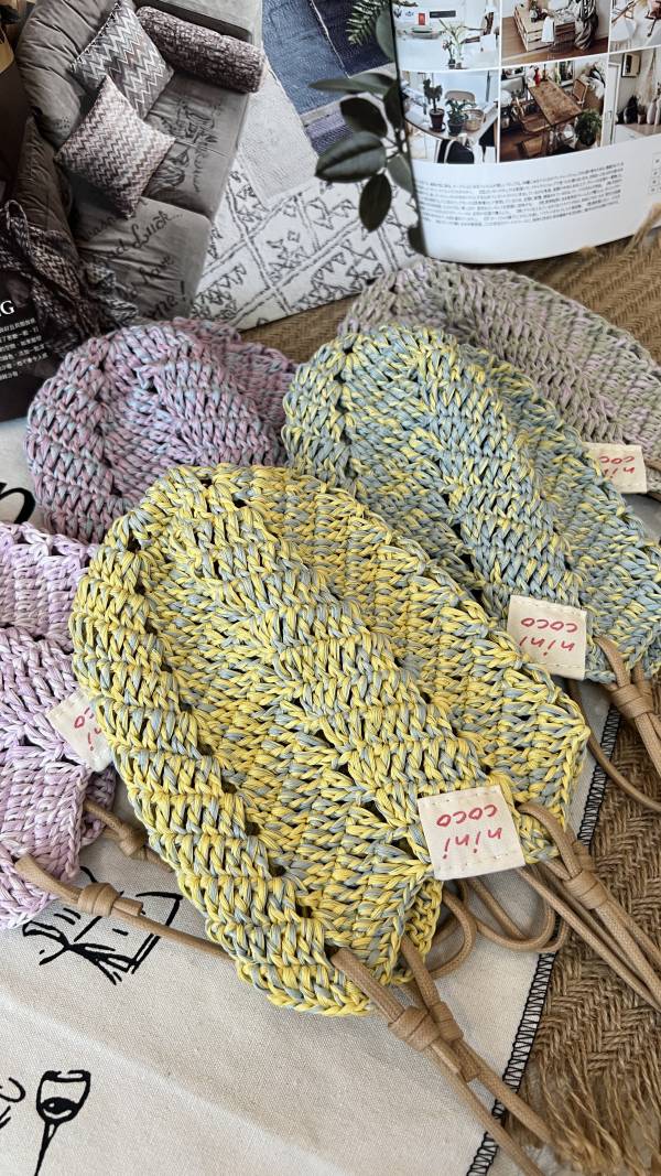 現貨 撞色飲料袋 小手提 