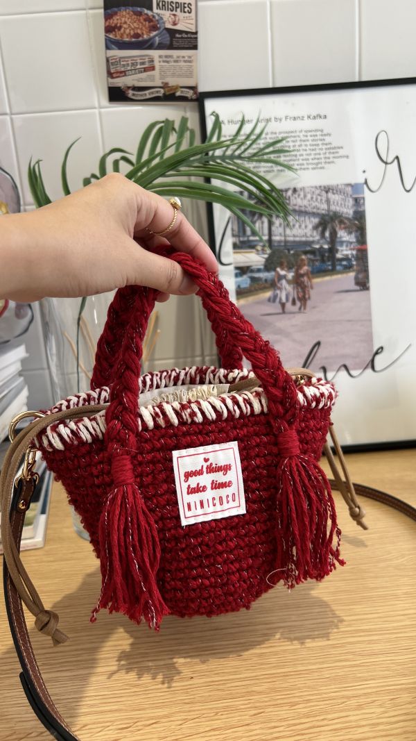 現貨 心臟爆擊小可愛 附真皮揹帶 