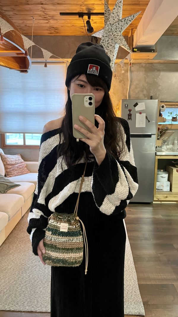 現貨 流浪束口手機包 兩色 