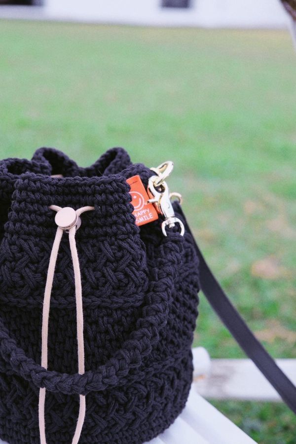 現貨 午夜 全鉤織兩用包 