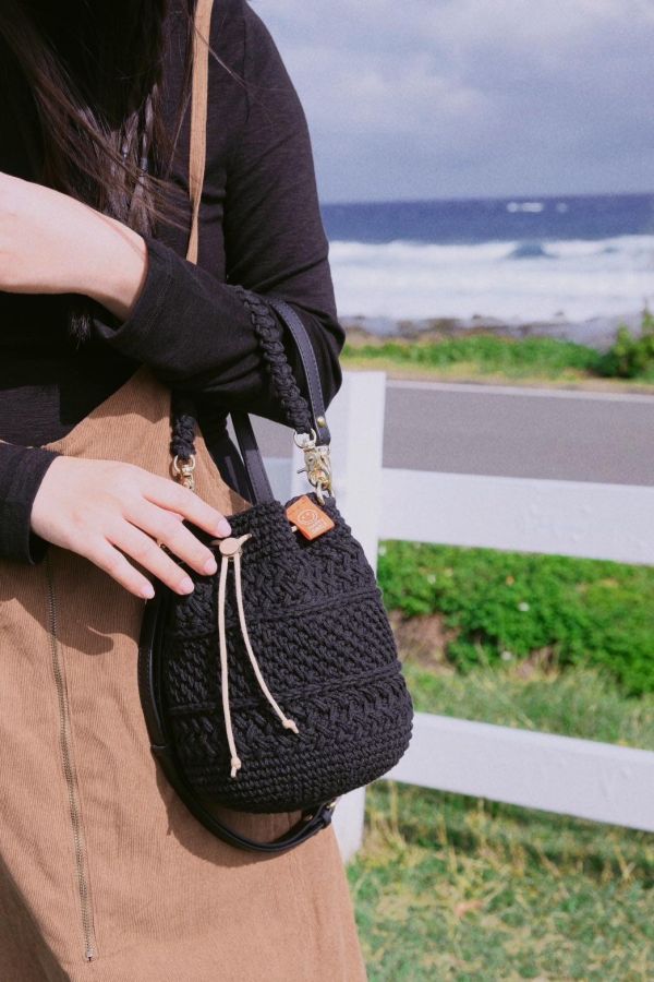 現貨 午夜 全鉤織兩用包 