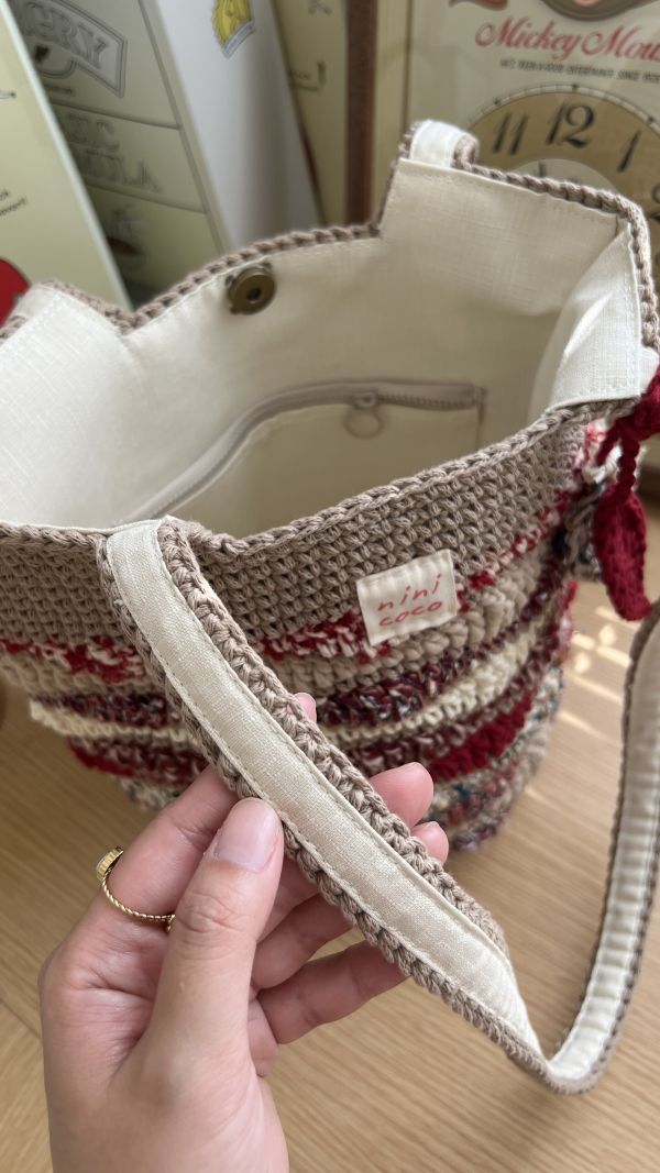 現貨 加大版秋浪包 歡樂紅 