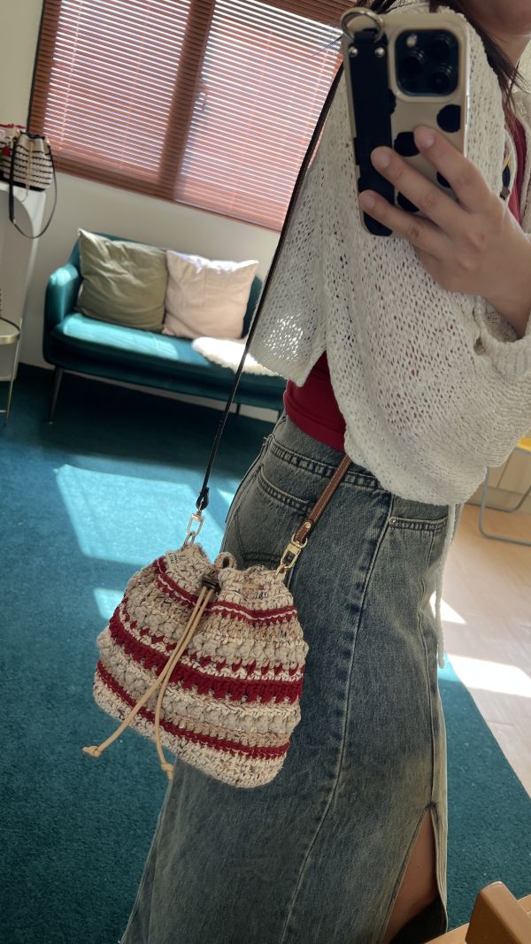 現貨 絕美混線小束口 