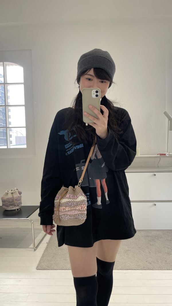 現貨 束口胖胖包 三色 