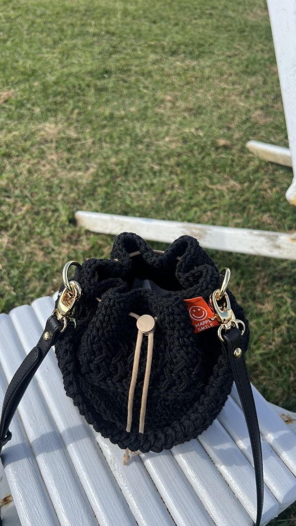 現貨 午夜 全鉤織兩用包 