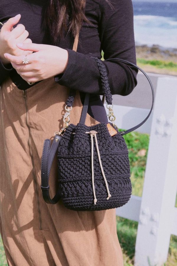 現貨 午夜 全鉤織兩用包 