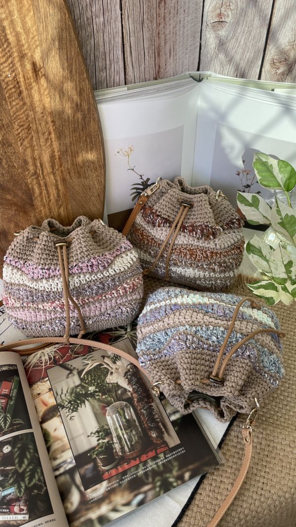 現貨 束口胖胖包 三色 