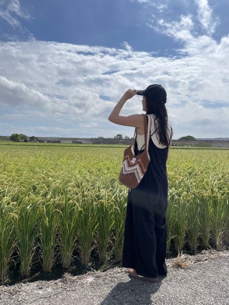 現貨 秋收大地色系氣球肩背包 