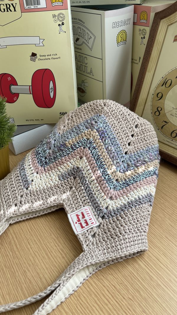 現貨 混線編織氣球包 