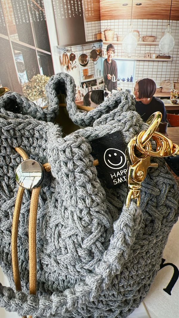 現貨 全鉤織兩用包 兩色 