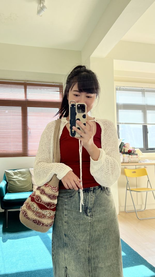 現貨 加大版秋浪包 歡樂紅 