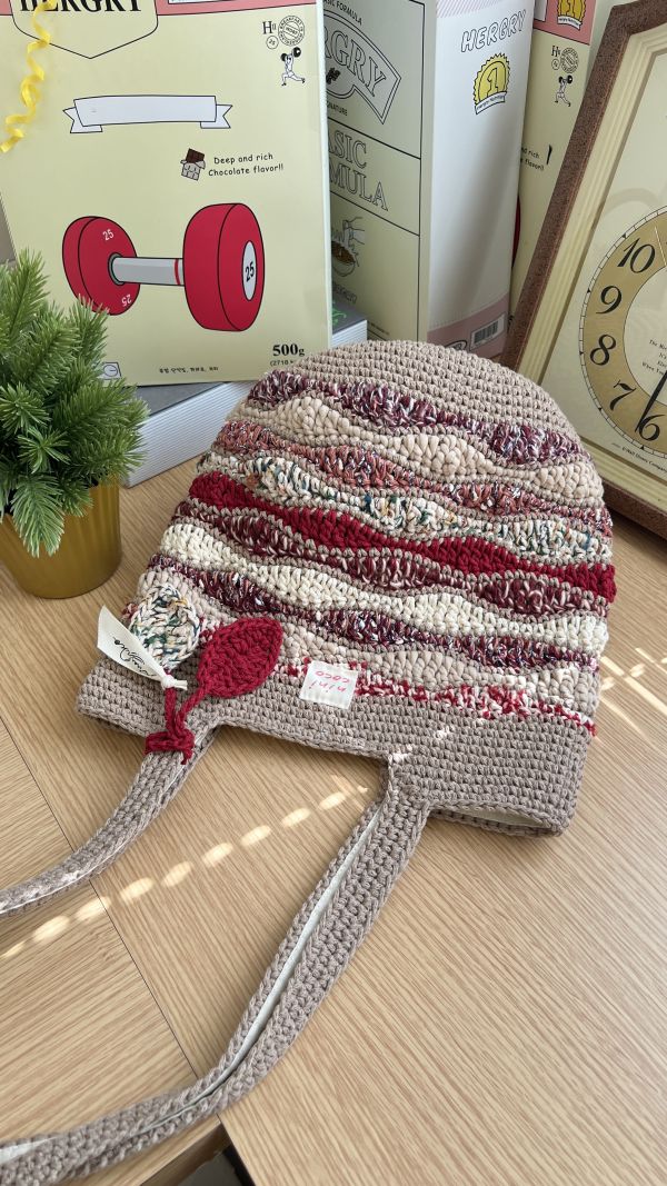 現貨 加大版秋浪包 歡樂紅 