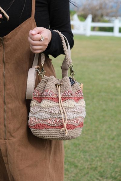 現貨 秋浪束口兩用包 