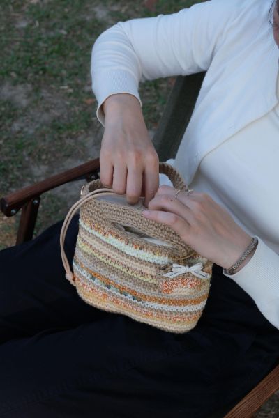 現貨 流浪便當袋 柳橙氣泡 