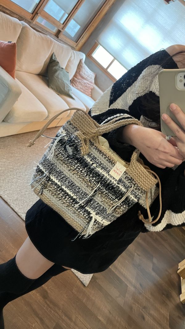 現貨 流浪便當袋小手提版 黑灰色系 