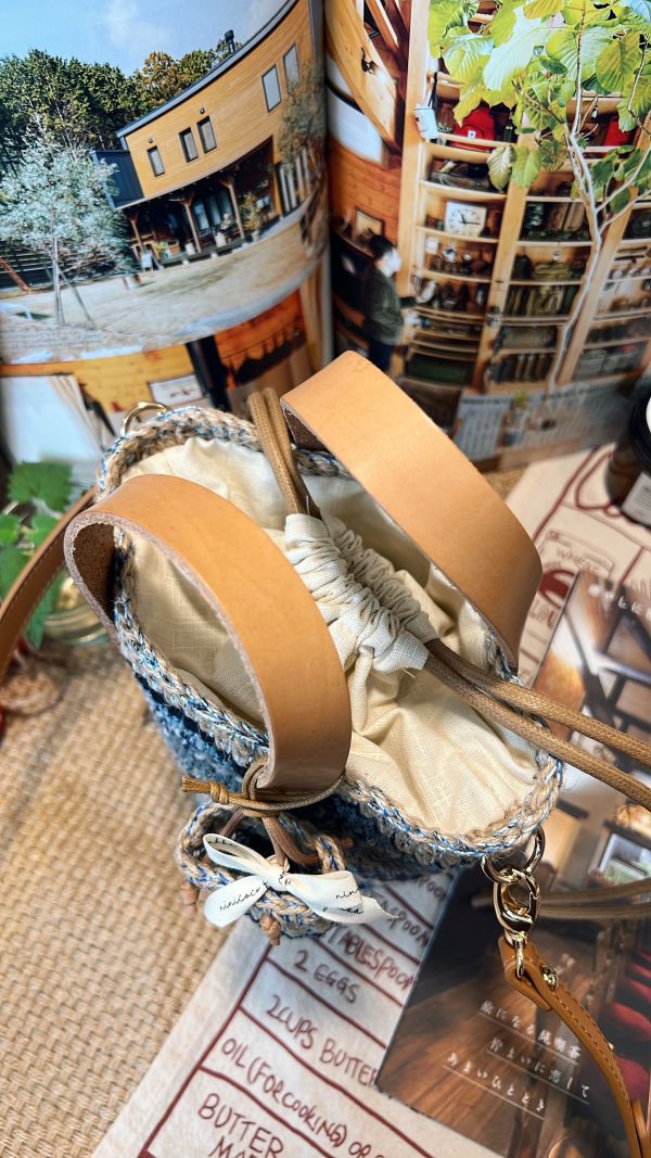 現貨 迷你流浪包加高款 沐藍 